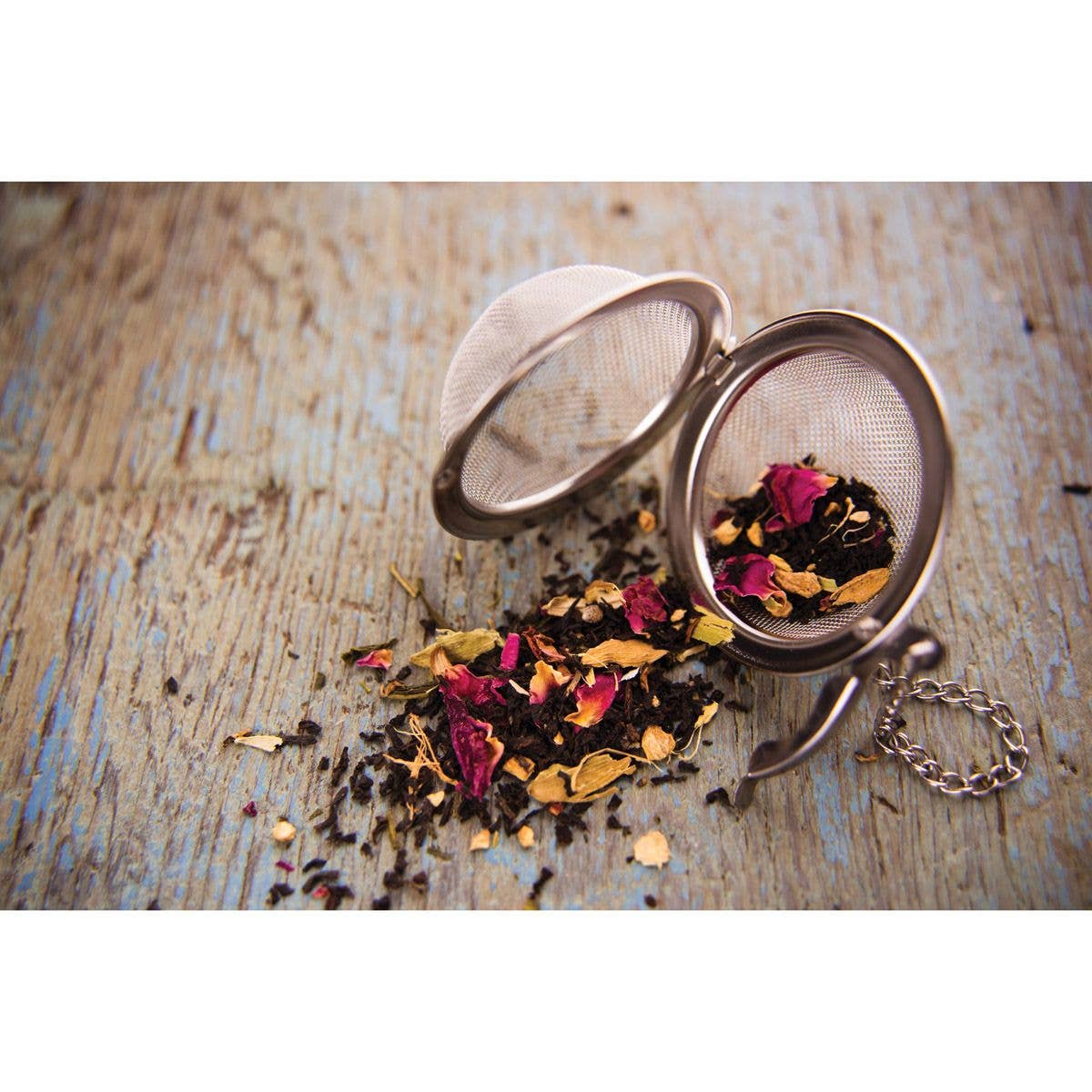 HIC - Harold Import Co. - Wholesale Kitchen Tool/Gadget - Mesh Ball Tea Infuser for Loose Leaf Tea, 2.5in2