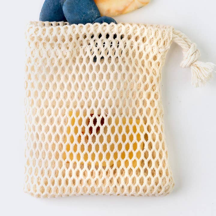 Zijden katoenen zeepzakje > Anti-waste > Gemaakt in Frankrijk voor wholesale door Savonnable