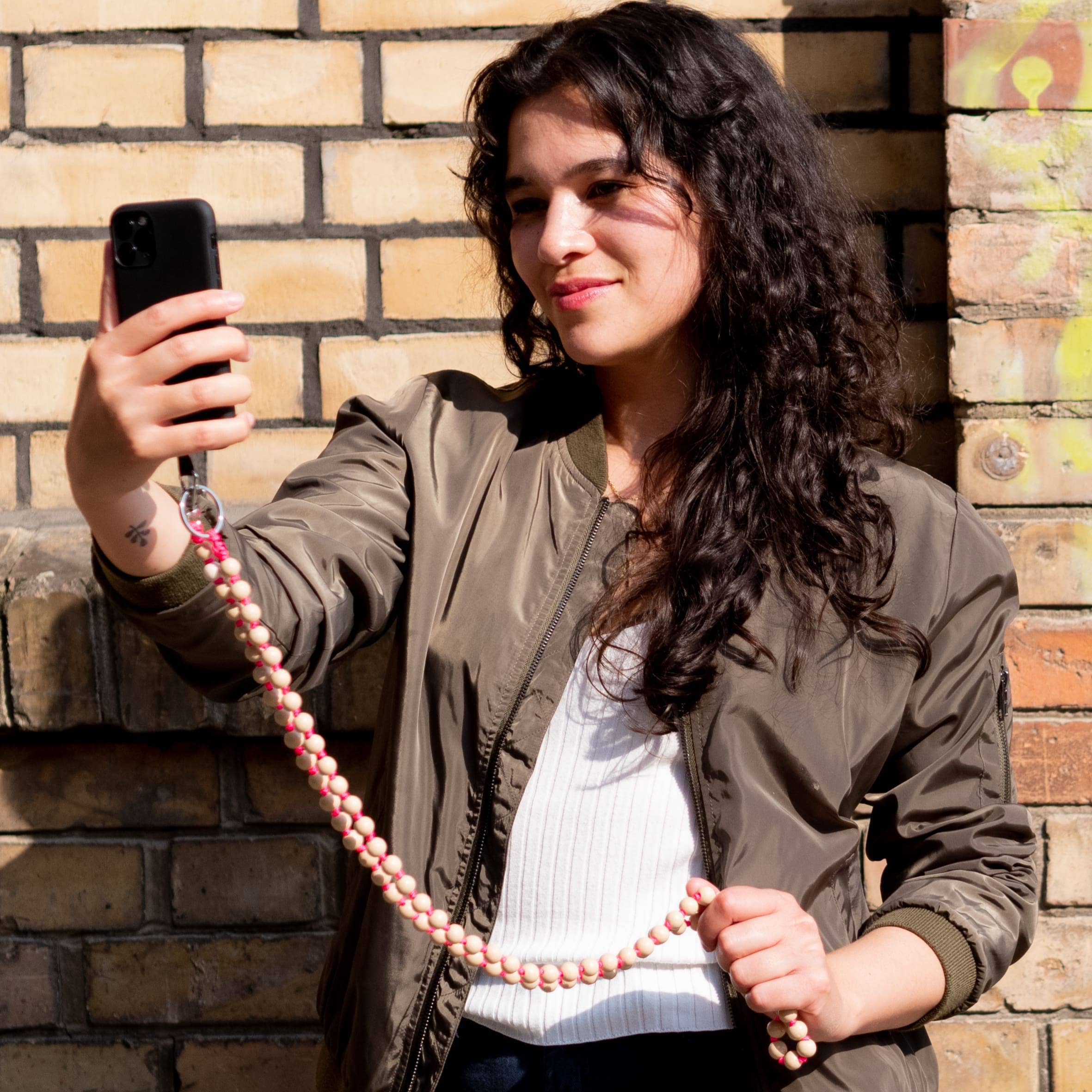 dropletsy - Wholesale Phonecase Strap - Pink Beach1