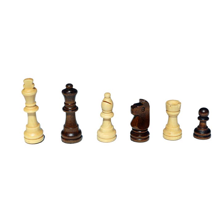 Wood Expressions - Wholesale Board Game - WE Games Book Style Folding Chess Set, Oak Wood Board 11 in.3