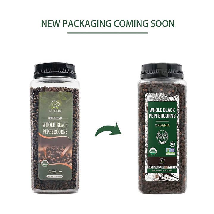 soeos - Wholesale Pepper/Peppercorns - Soeos Organic Black Peppercorns2