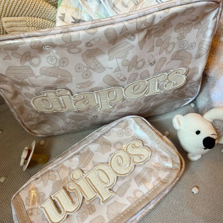 KENZKUSTOMZ - Wholesale Wet/Dry Bag - Kids & Baby - Wipes Pouch - Clear Coat Bag4