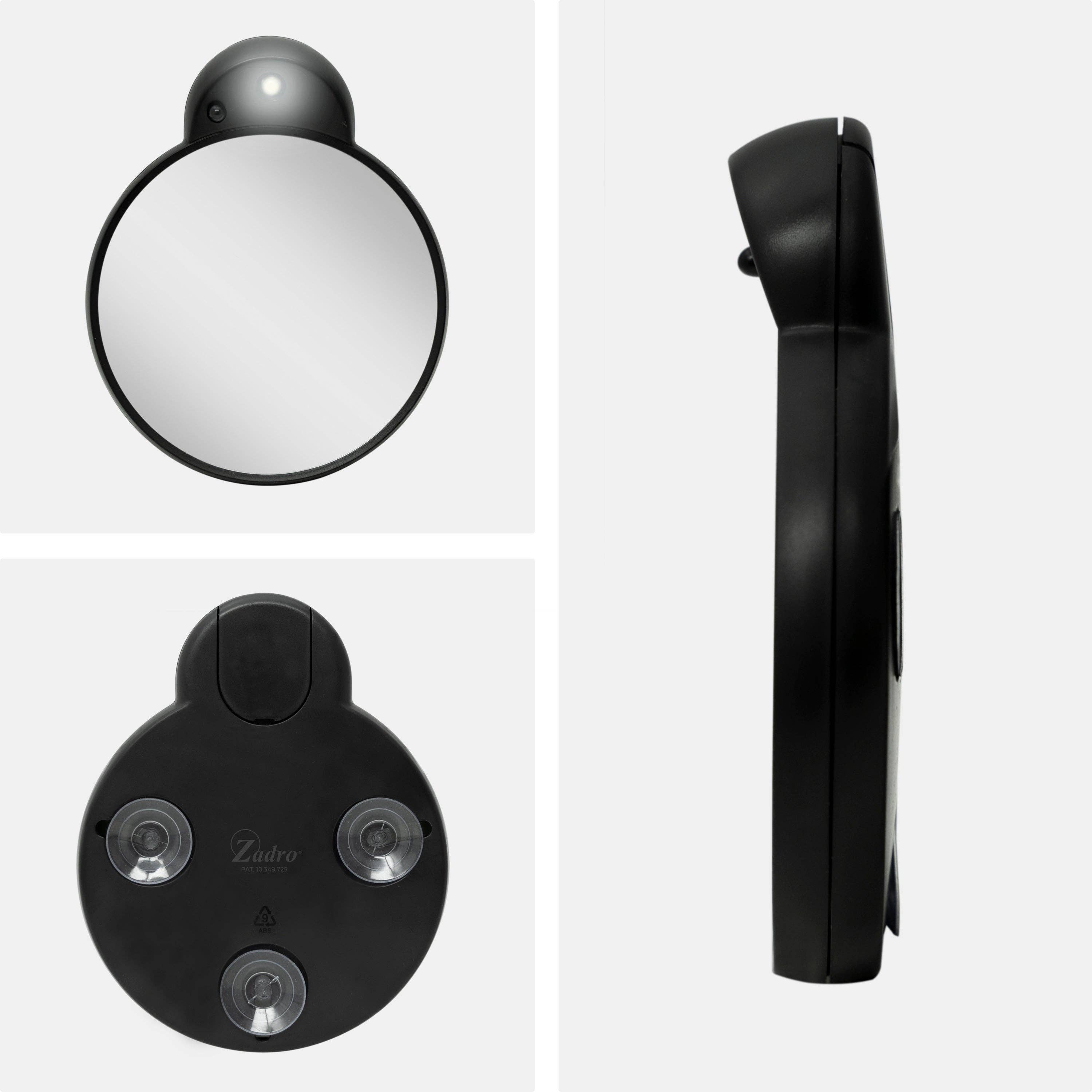 Zadro, Inc. - Wholesale Compact Mirror - Lighted Compact Mirror with Magnification & Retractable Suct4