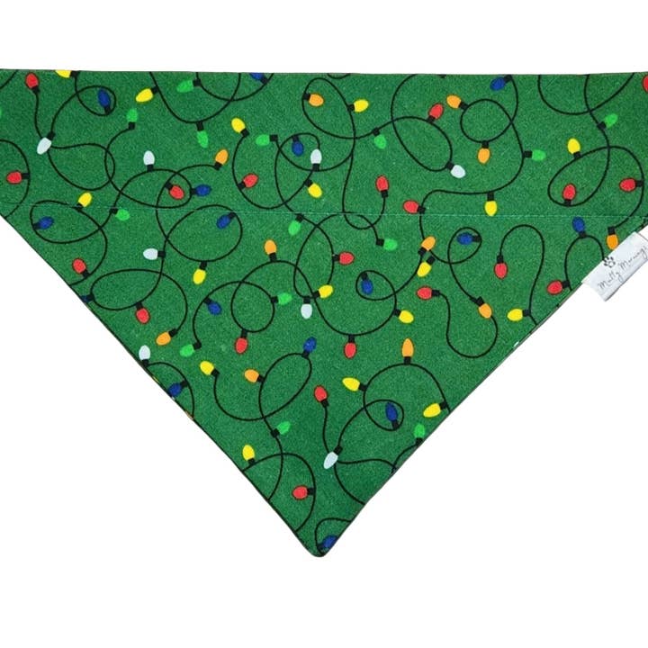 Bandana per animali domestici intrecciata con luci per la vendita all'ingrosso da parte di Mutty Mornings