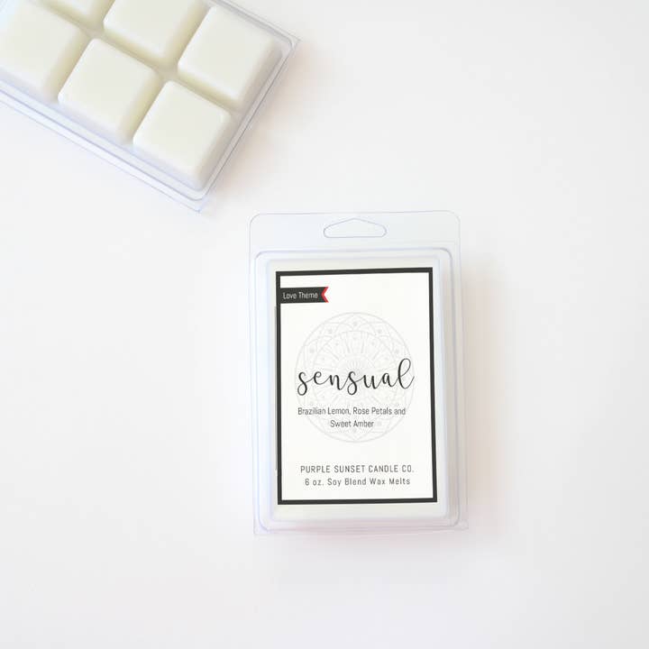 Sensual Wax Melt for wholesale by Purple Sunset Candle Company