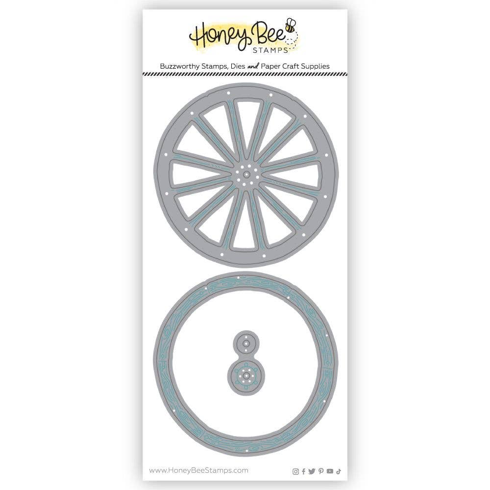 Honey Bee Stamps - Wholesale Craft Supplies - Lovely Layers: Wagon Wheel - Honey Cuts - Stand-Alone Dies5