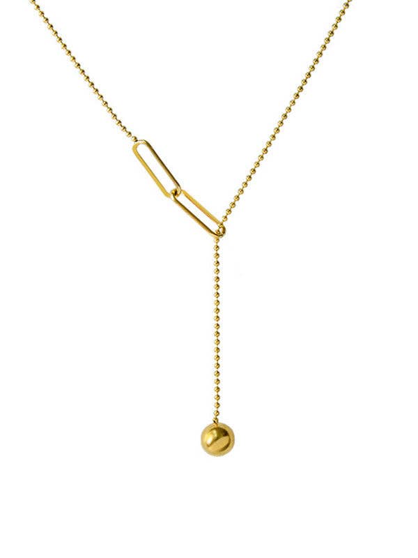 ORO Collane e accessori semplici in tinta unita Normcore in vendita all'ingrosso su Faire6