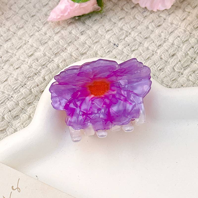 SoapElenGlen - Wholesale Hair Clip - Women's - Bauhinia - Inspired Acetate Flower Hair Clips for Summer1