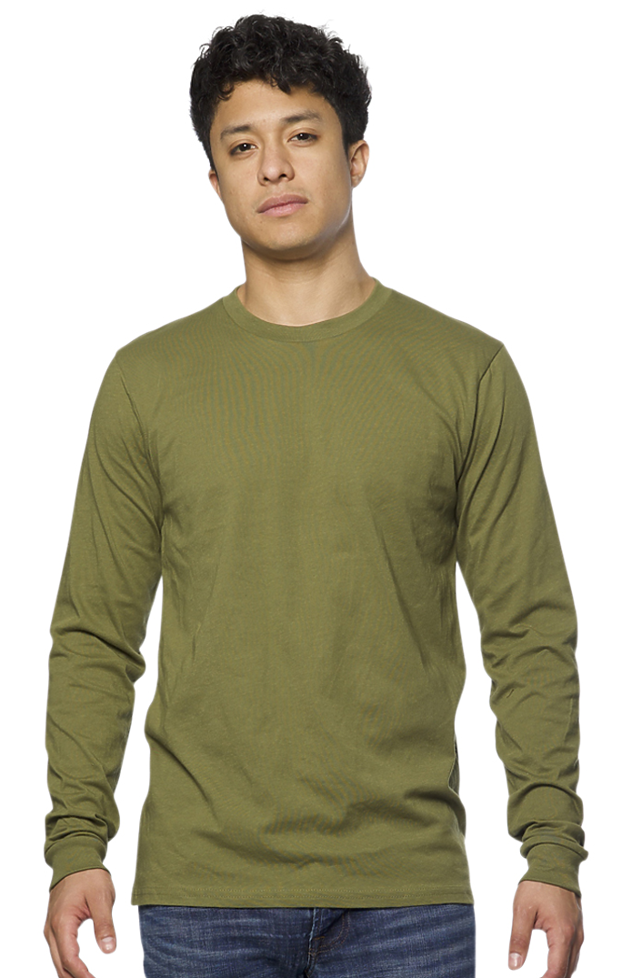 Royal Apparel - Wholesale T-Shirt - Men's - Unisex Long Sleeve Tee2