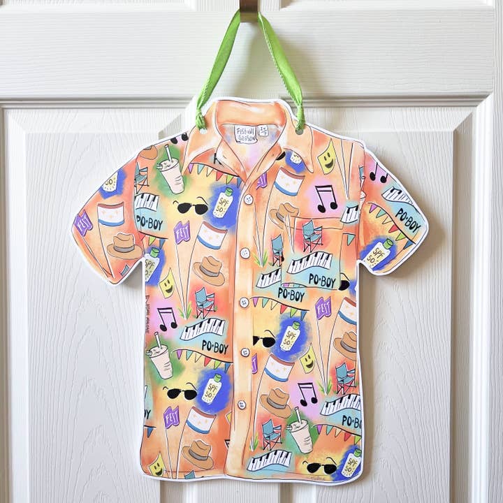 Türhänger für Festhemden, Dekoration des New Orleans Music Festivals für den Großhandel von Home Malone