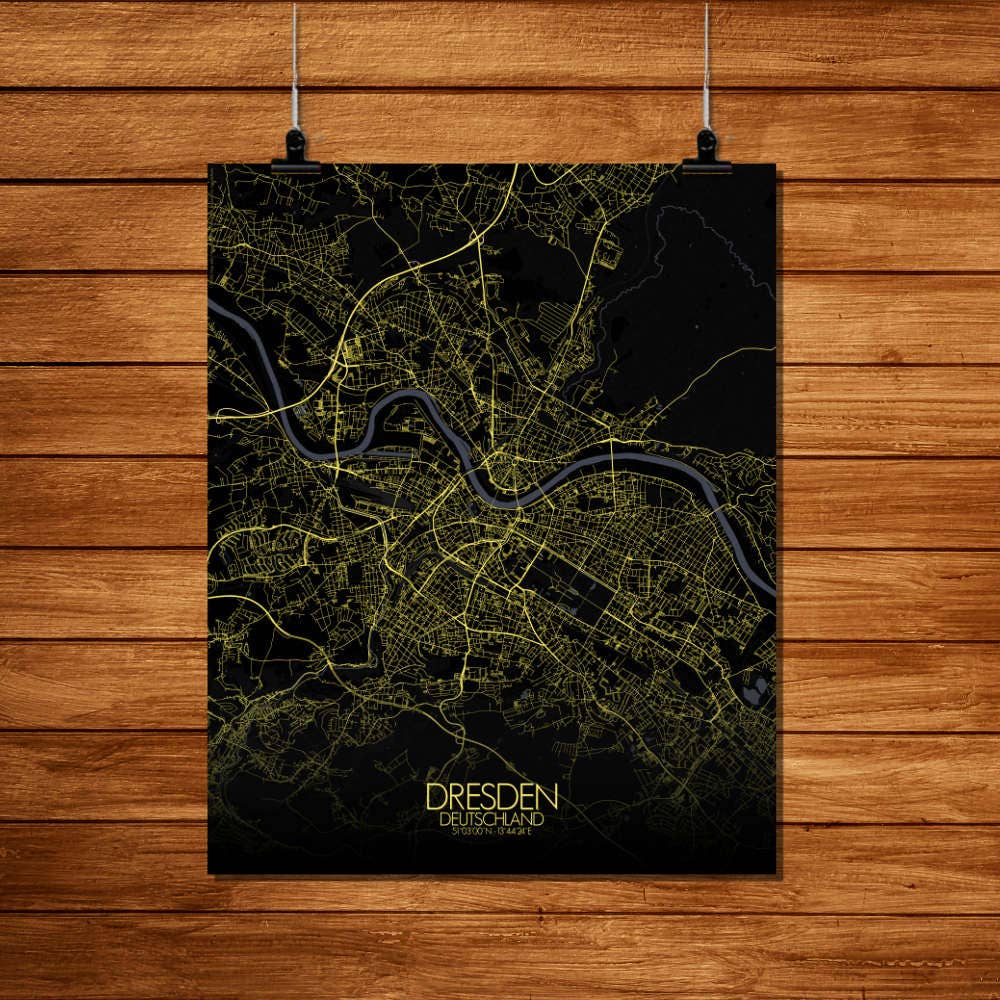 mapospheres - Vente Poster - Poster of Dresden | Germany0