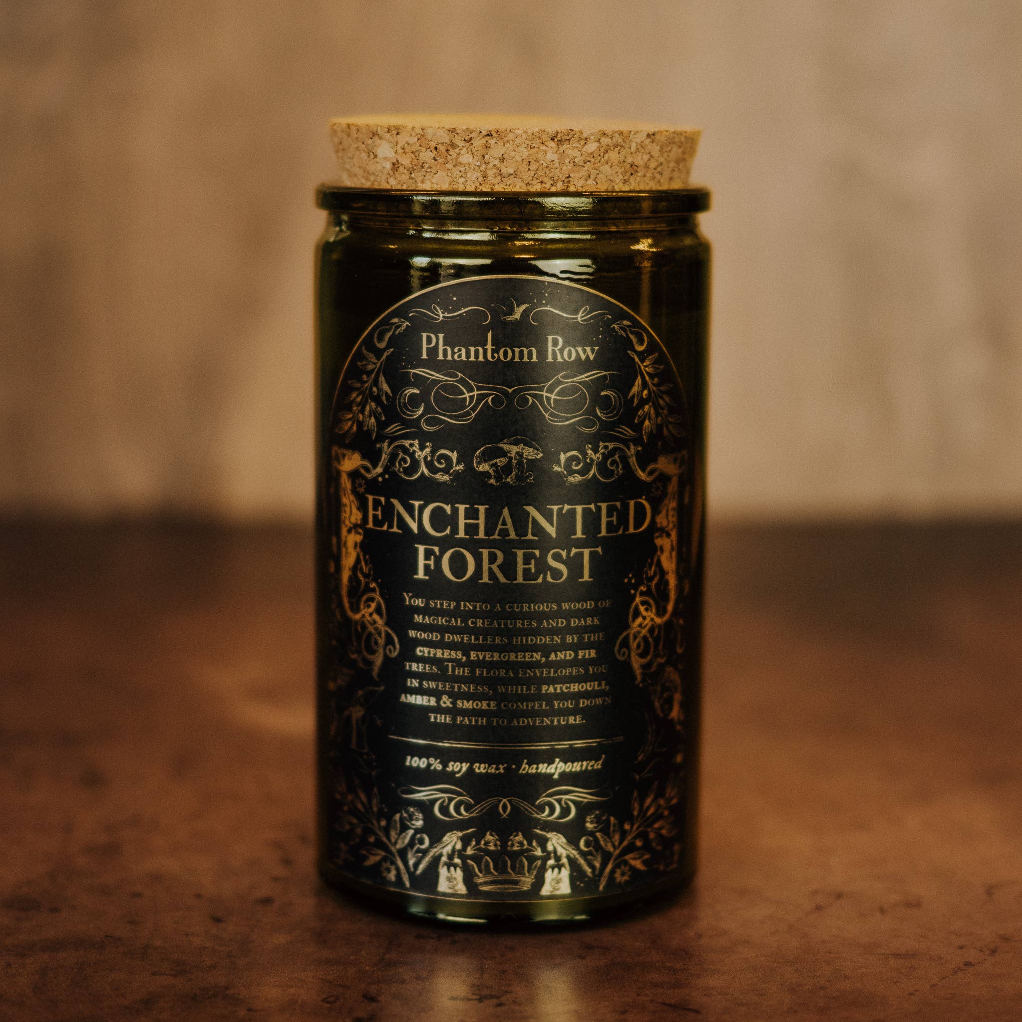 Phantom Row - Wholesale Jar/Filled Candle - Enchanted Forest | Literary & Gothic-Inspired Jar Candle0