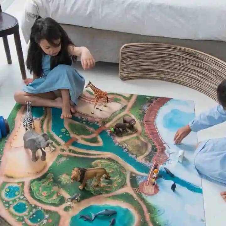 CARPETO - Wholesale Play Mat - Kids & Baby - Animal Kingdom Kids Play Mat - Large2