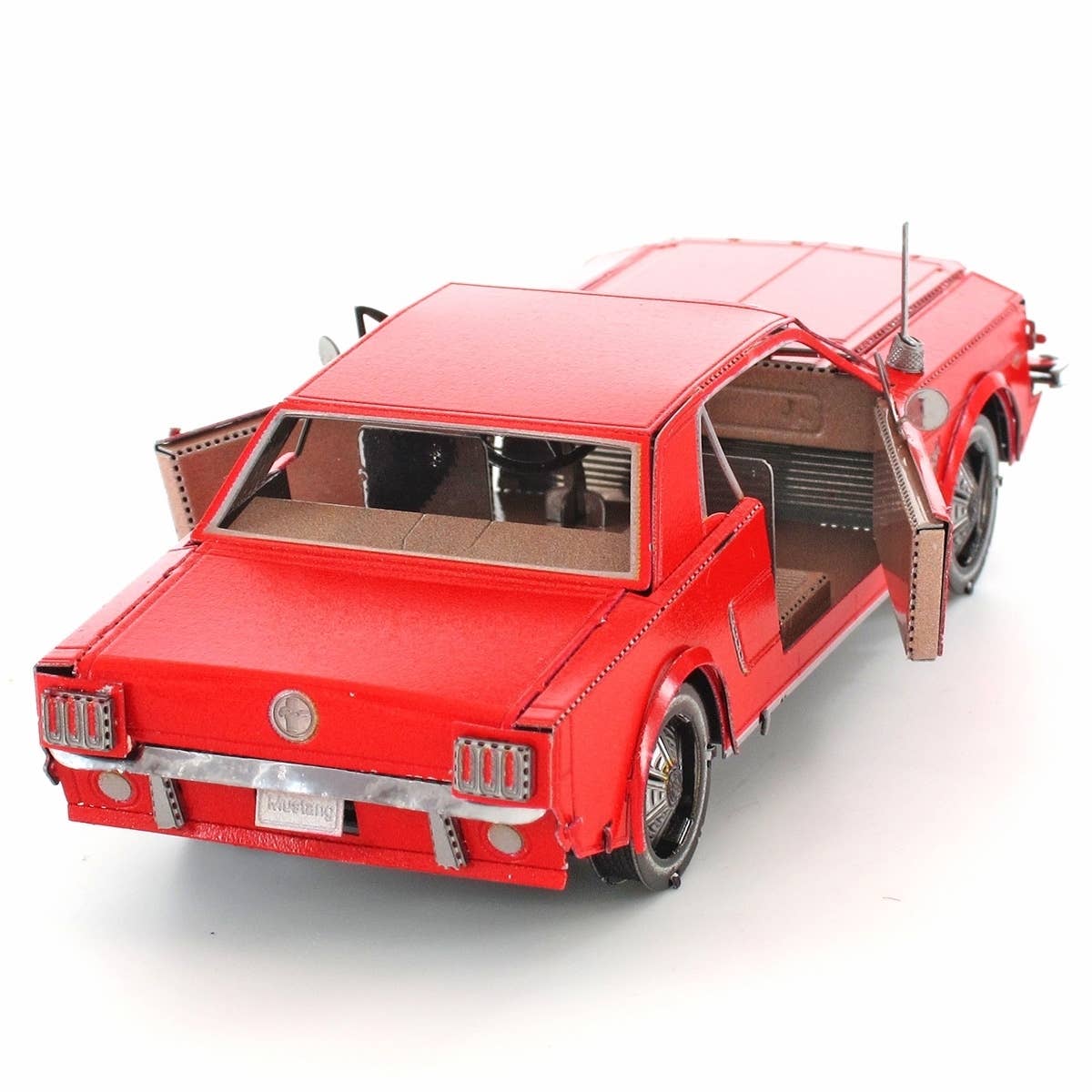 Metal Earth - Wholesale Decorative Tabletop Object - Ford 1965 Mustang Coupe 'Red Version'4