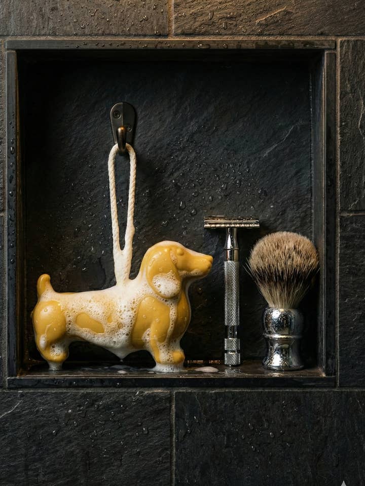 Lavez votre saucisse Savon sur une corde pour la vente par NPW