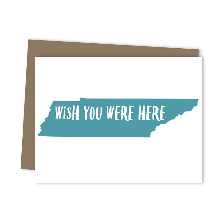 Wish You Were Here - Tennessee for wholesale by One Oliver