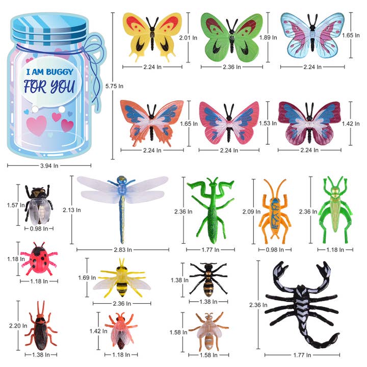 Fun Little Toys - Wholesale Valentine's Day Card - 36 pcs Valentine's Day Bug Catching Set2