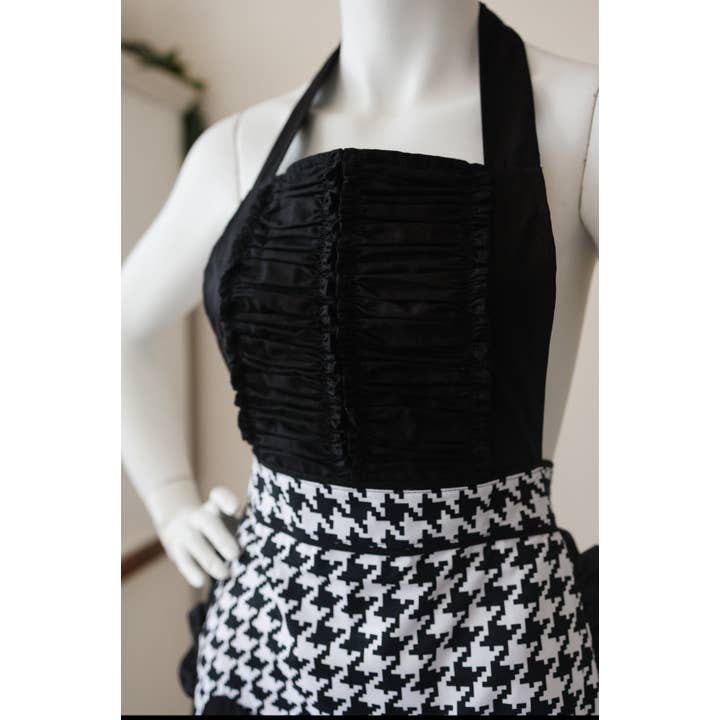 Sugar baby Aprons – Großhandel Schürzen – Weinlese Liebling Hahnentritt2