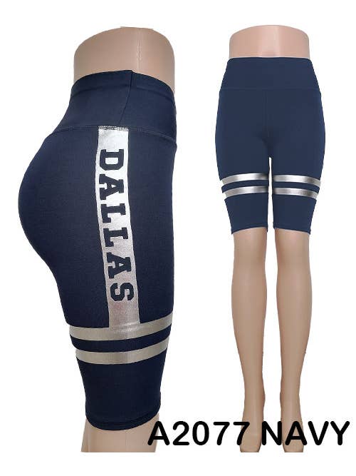 SSImport - Wholesale Athletic/Lounge Leggings - Women's - DALLAS SPORTS YOGA LEGGINGS BIKERS MIXED SIZES 12PCS/PACK3