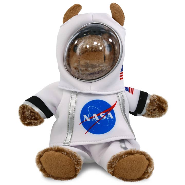 Cota Global - Wholesale Puzzle - Kids - Plush Astronaut - Super Soft Plush - Sitting Buffalo