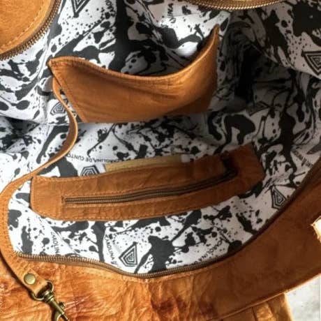 The Folklore - Wholesale Tote Bag - Women's - Irena Luxe Terra Artistic Leather Tote Bag4