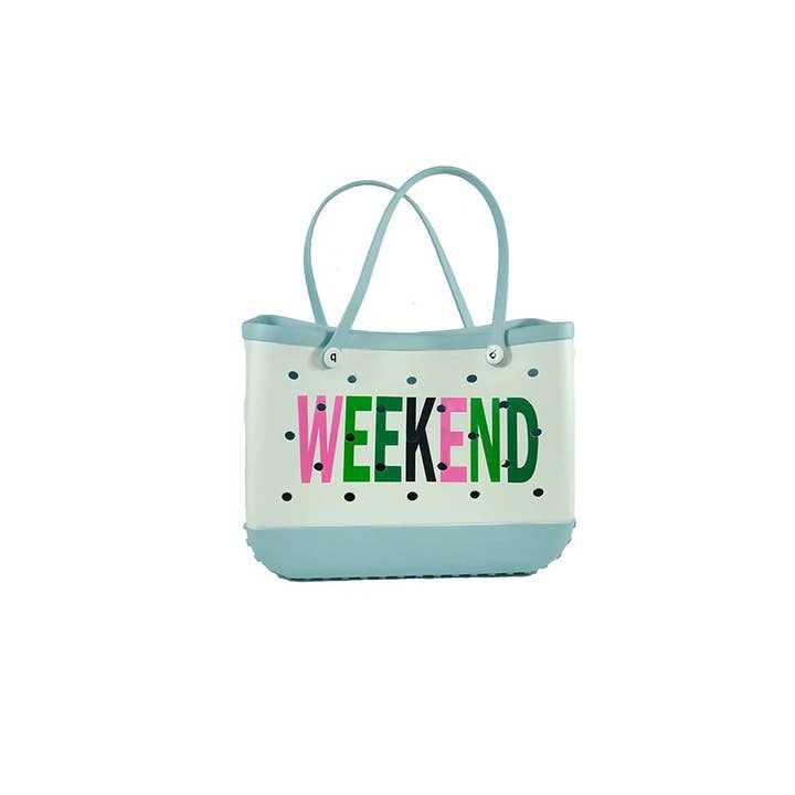 Paperdoll - Wholesale Tote Bag - Women's - Summer Basket Picnic Waterproof Tote Bag 6