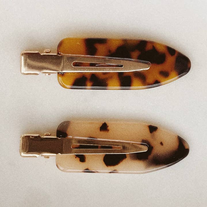 Skildpadde Shell Barrette for engroshandel hos Crafted by Pheebs