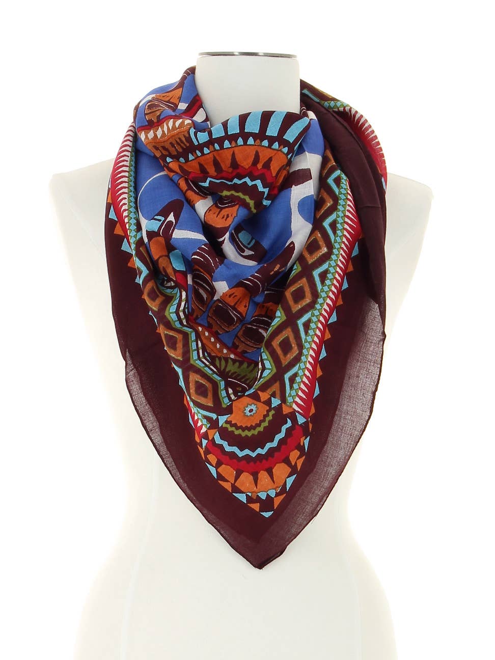 DIWALI PARIS - Wholesale Scarf - Women's - YUCATAN SQUARE - 100% VISCOSE1