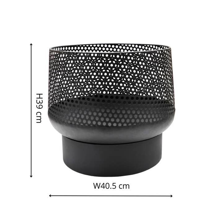 Ivyline - Wholesale Vuurschaal/terrashaard - Vuurkorf van Buttermere Metal Basket voor buiten