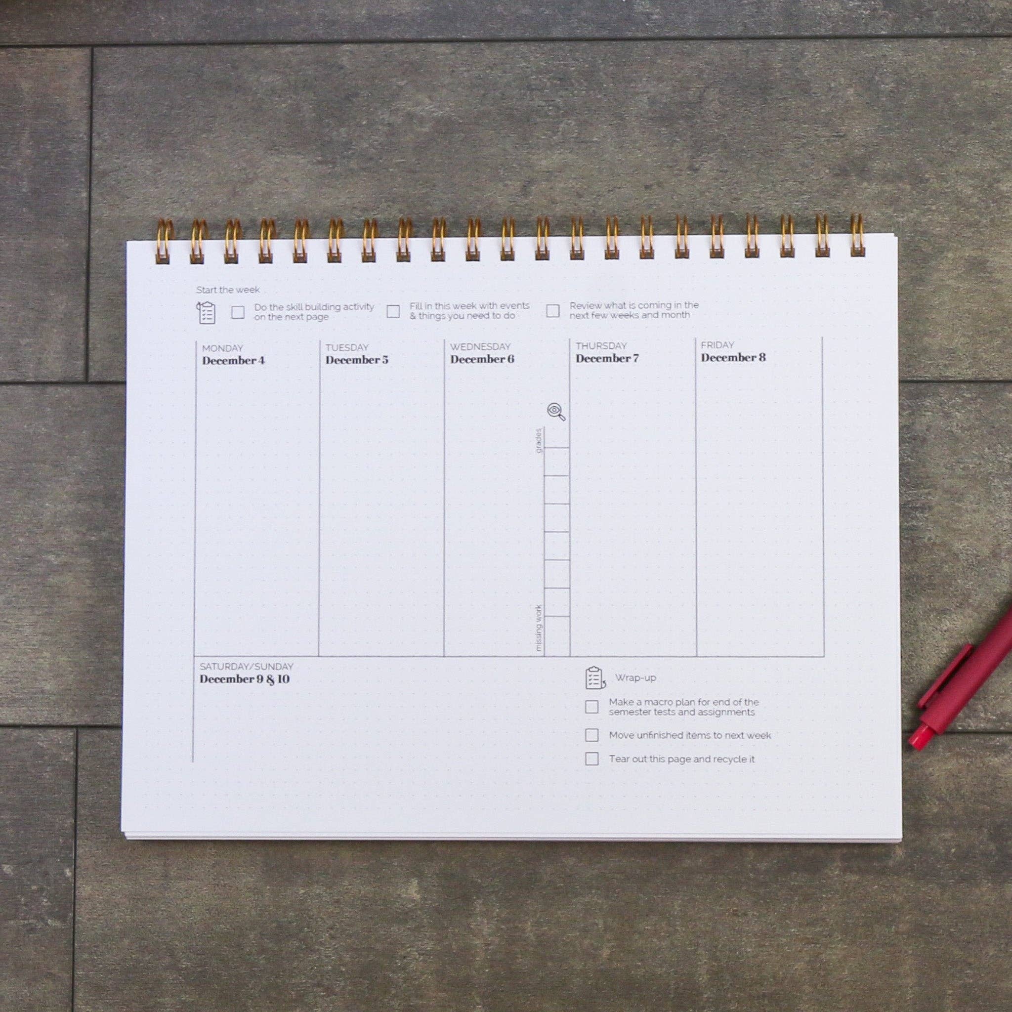 North Studio - Wholesale Planner - 2024-25 ADHD Academic Planner8