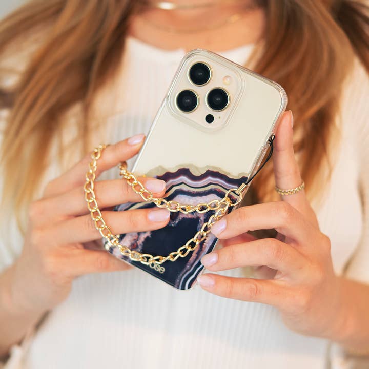 Ellie Rose - Wholesale Phonecase Strap - Phone Charm - Gold Metal5