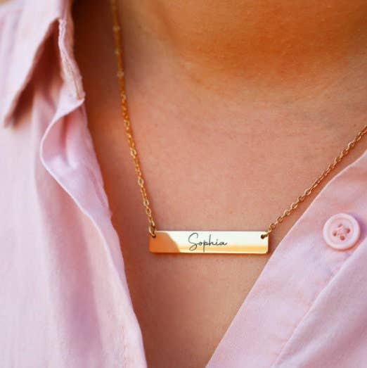 sterling silver ASL personalized sign language necklace – Drake Designs  Jewelry