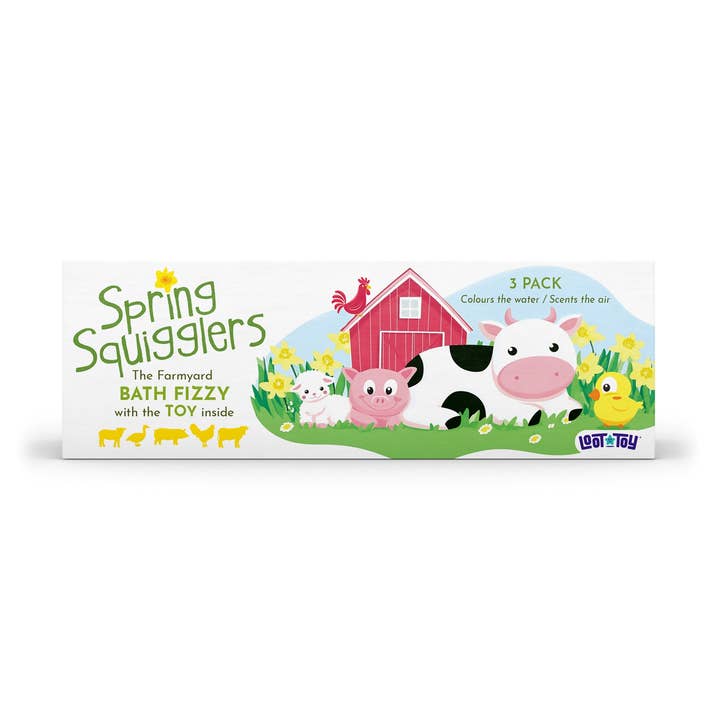 Spring Squigglers (Limited Edition 3-pack) for wholesale by Loot Toy Company