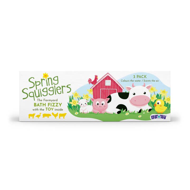 Spring Squigglers (Limited Edition 3-pack) for wholesale by Loot Toy Company