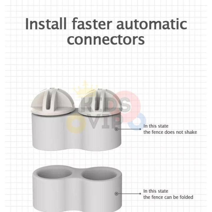 KIDS VIP – wholesale Classic toy – Kids – Indoor/Outdoor Foldable Playpen ? 20-Panel Safety Play Yard25