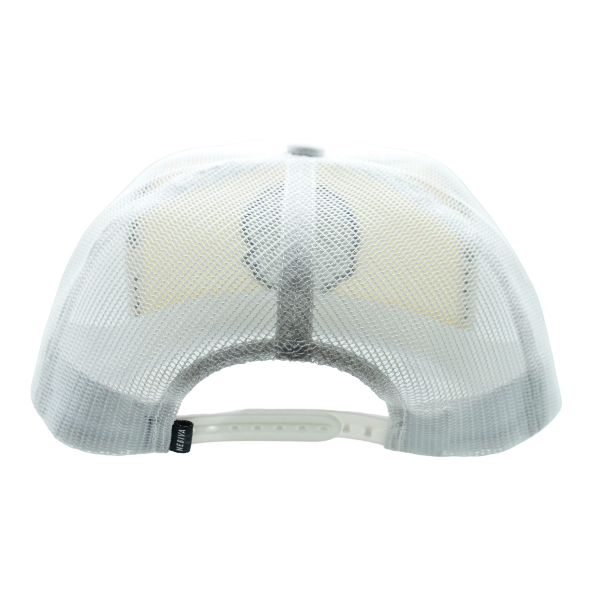 Nebiva - Wholesale Trucker Hat - Unisex - Happy Camper Tye Dye Foam Trucker Hat (White)3