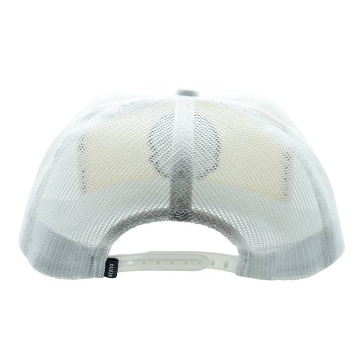 Nebiva - Wholesale Trucker Hat - Unisex - Happy Camper Tye Dye Foam Trucker Hat (White)3