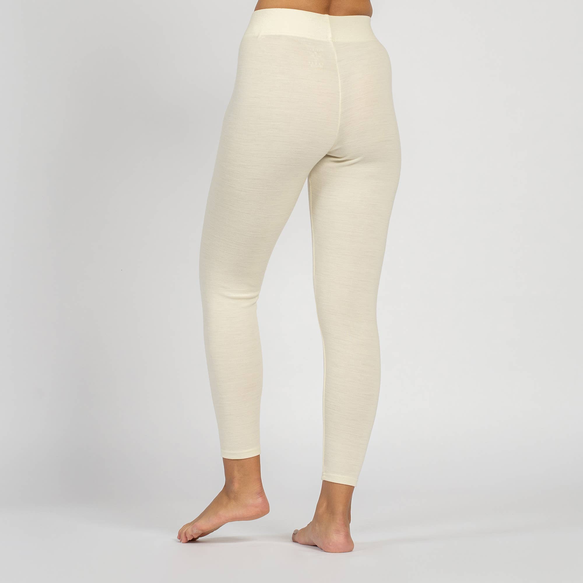 menique - Wholesale Athletic/Lounge Leggings - Women's - Women's Merino Wool Stretchy Black Leggings5