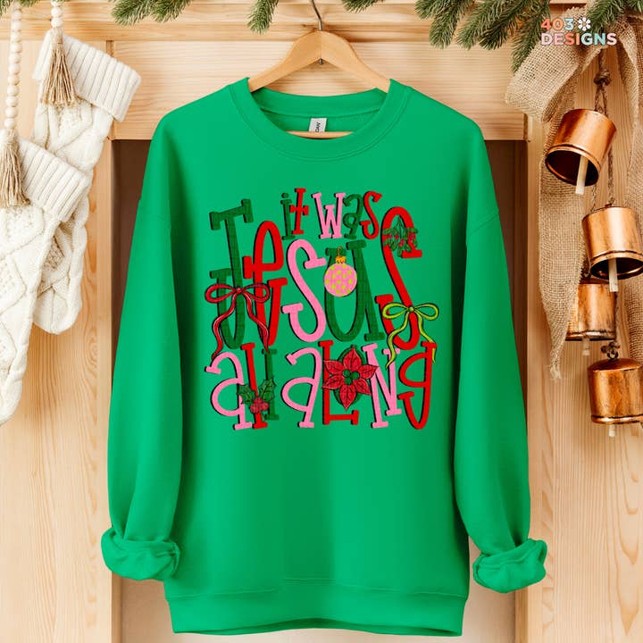 It Was Jesus All Along DTF Transfer for wholesale by 403 Designs