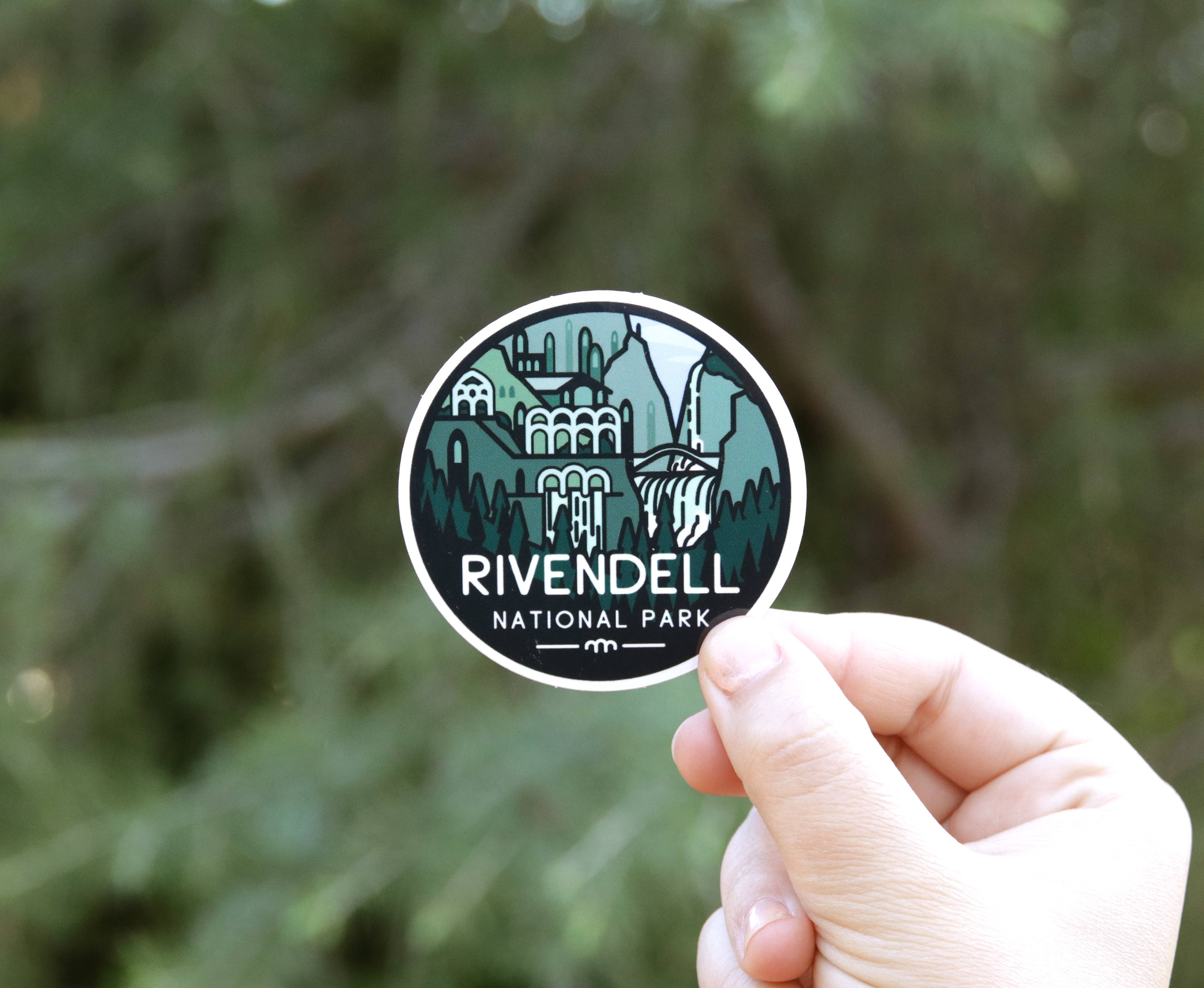 Squatchy - Wholesale Sticker - Middle Earth National Parks Stickers4