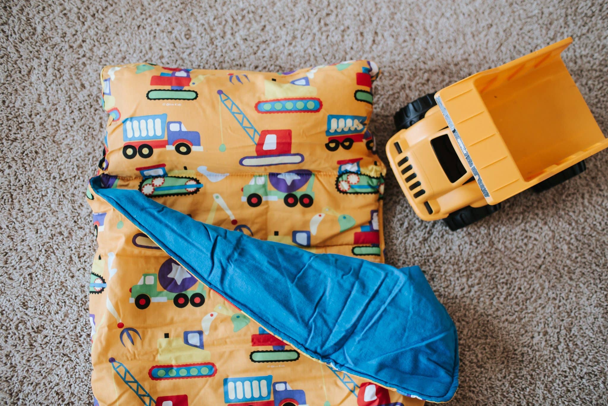 Wildkin - Wholesale Nap Mat - Kids & Baby - Under Construction Original Nap Mat - Yellow5