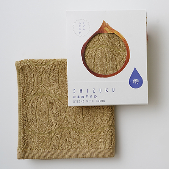 FUKUROYA TOWEL – wholesale Hand towel – SHIZUKU Vegetable Dyed Towel Handkerchief  – Made in Japan2