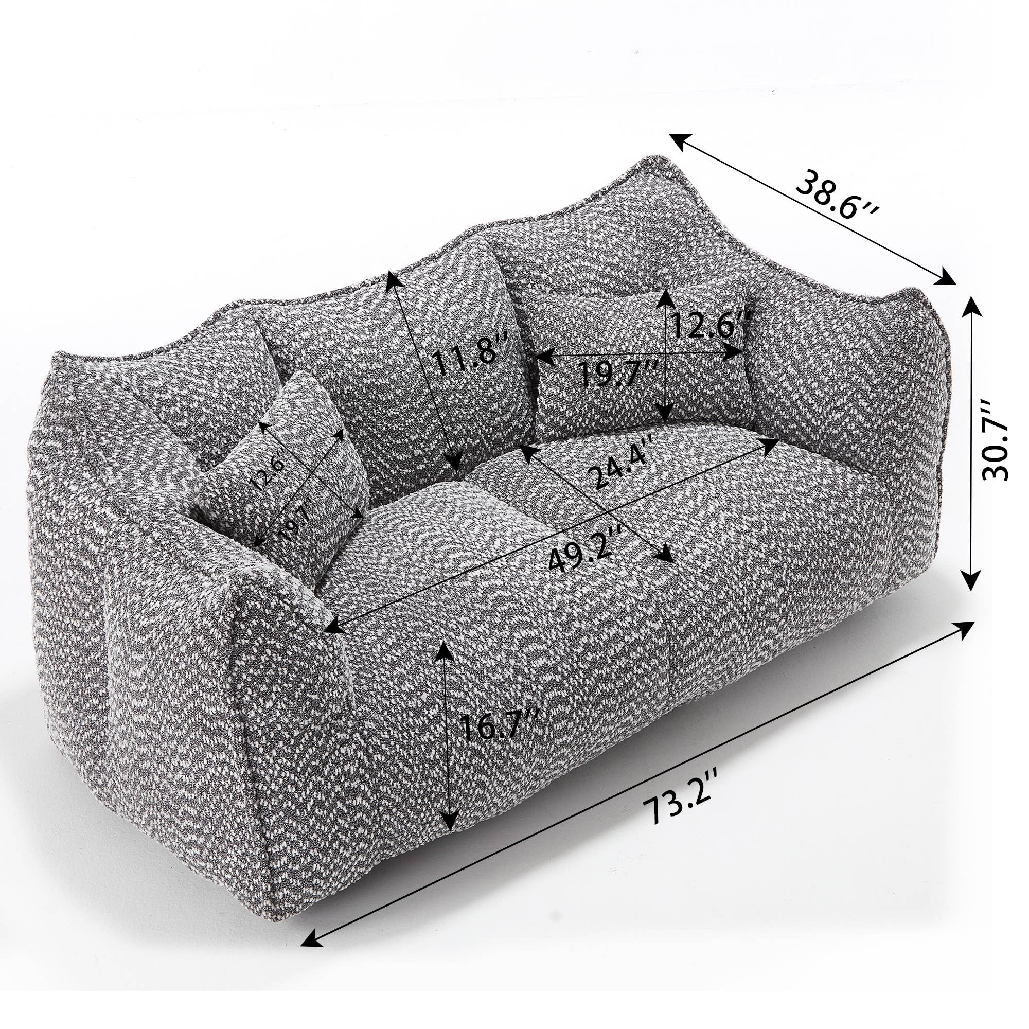 HOMYCASA DESIGN INC - Wholesale Chair - Soft beanbag chair13