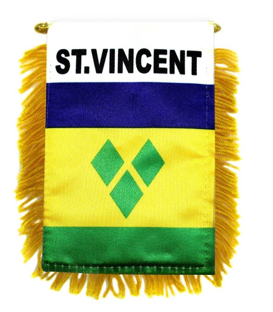 Flags Importer – Großhandel Flagge – St. Vincent Mini-Banner0
