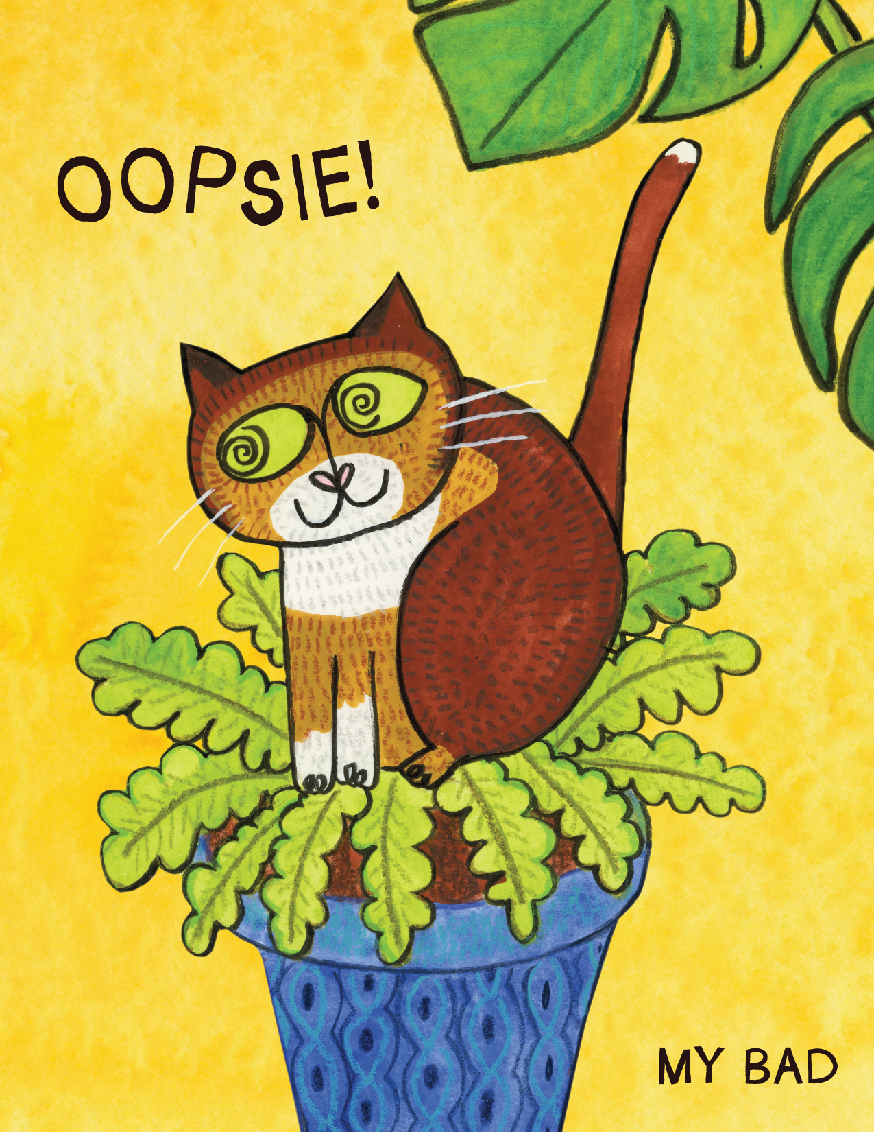 Over the Mewn - Wholesale I'm Sorry Card - 'Oopsie My Bad' Apology Card1