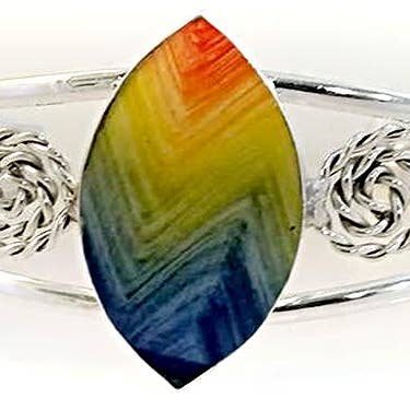 Costello International - Wholesale Cuff Bracelet - Adjustable Inlaid Bracelets15