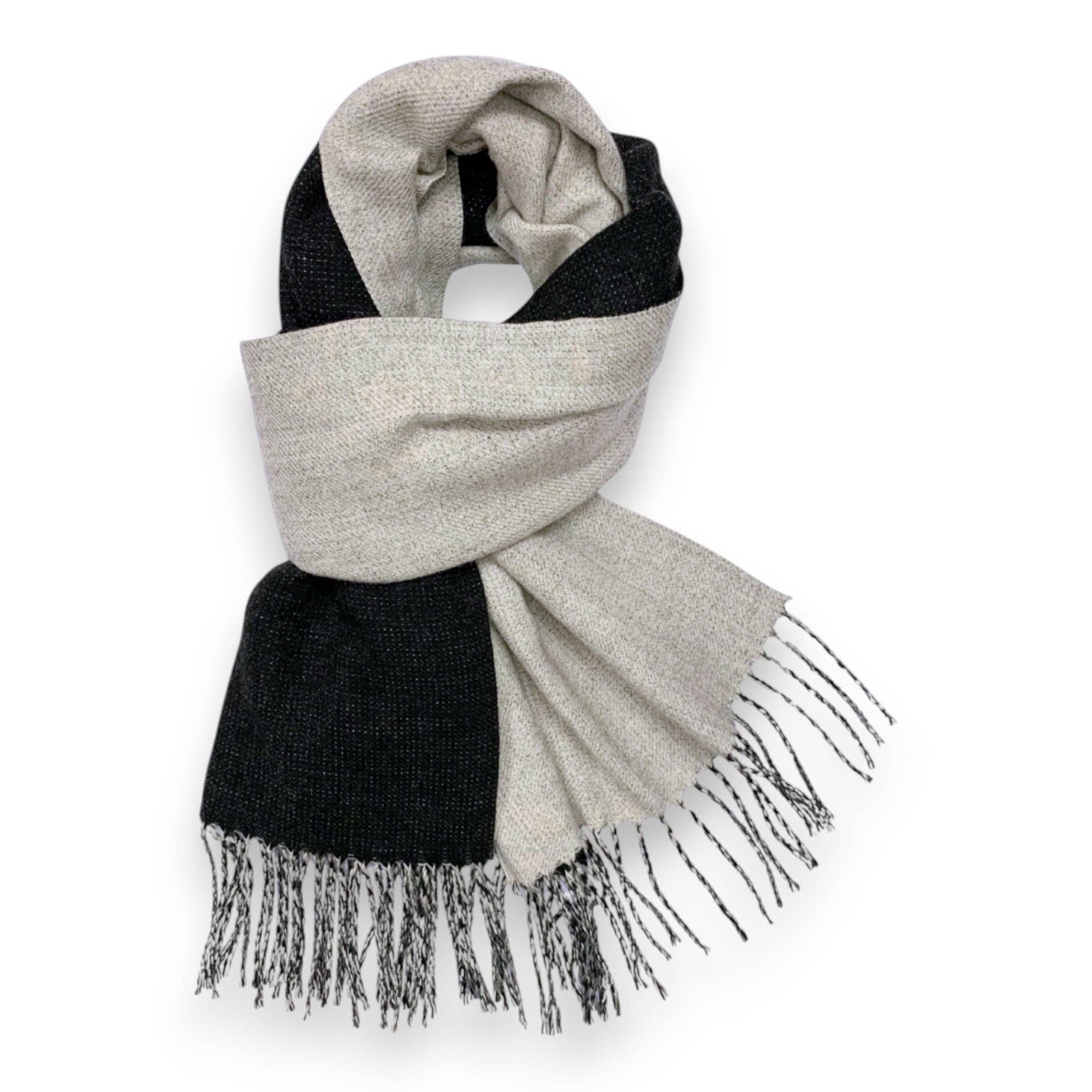 Lili Scarves (US Duty Free) - Wholesale Sjaal - Dames - Premium tweekleurige winter sjaal van kasjmiermix5