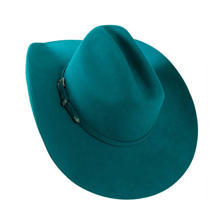 American Hat Makers - Wholesale Cowboy Hat - Unisex - 100% Wool Felt Western Cowboy Hat - Style Cattleman32