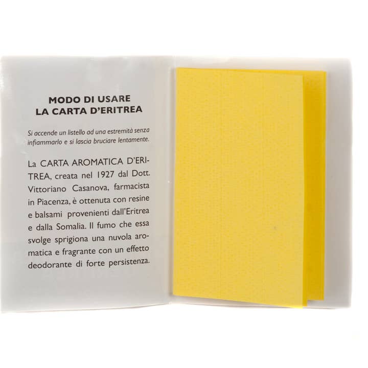 Ritual Scent - Wholesale Incense - Carta Aromatica d’Eritrea Incense Paper Booklets16