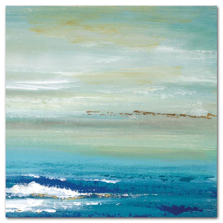 Arte de parede Deep Blue Sea II por atacado de Courtside Market